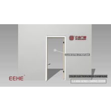 Aluminum Framed Hinged Door of Double Tempered Glass